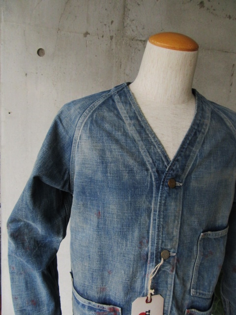 絶品★です　NO COLOR DENIM CoverAll JACKET　By FULL COUNT_d0152280_010067.jpg