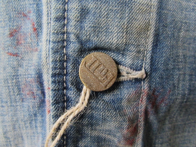 絶品★です　NO COLOR DENIM CoverAll JACKET　By FULL COUNT_d0152280_0102684.jpg