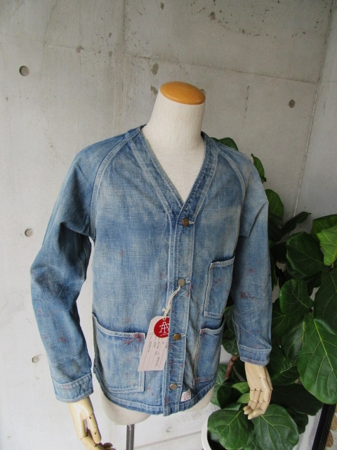 絶品★です　NO COLOR DENIM CoverAll JACKET　By FULL COUNT_d0152280_0105094.jpg