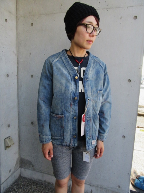 絶品★です　NO COLOR DENIM CoverAll JACKET　By FULL COUNT_d0152280_0162092.jpg