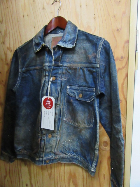 絶品★です　NO COLOR DENIM CoverAll JACKET　By FULL COUNT_d0152280_0181129.jpg