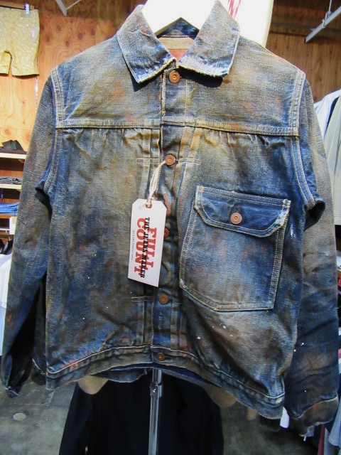 絶品★です　NO COLOR DENIM CoverAll JACKET　By FULL COUNT_d0152280_0183069.jpg