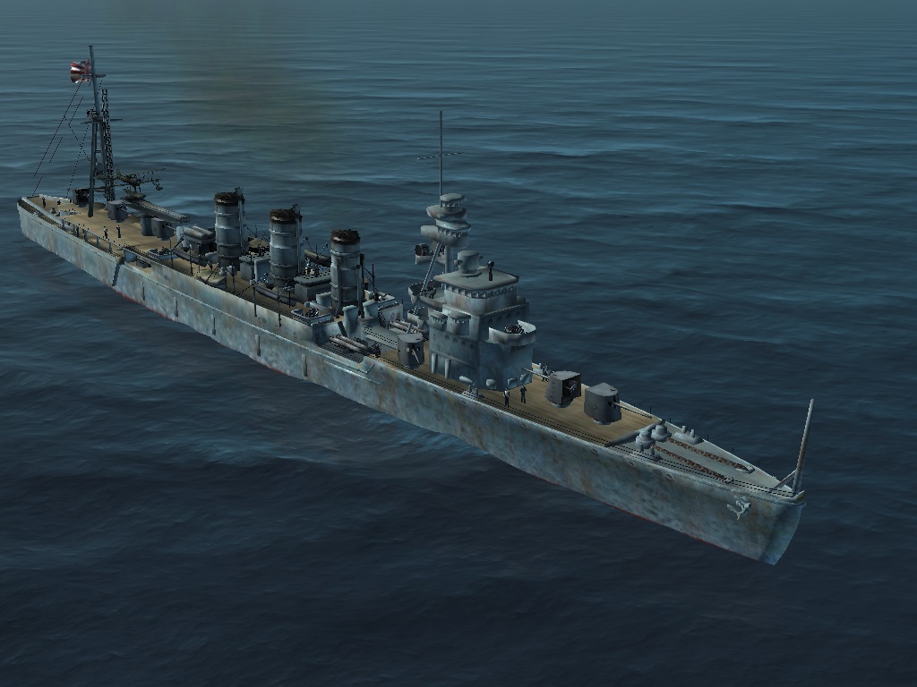 長良型軽巡洋艦 サイレントハンター4 Modって