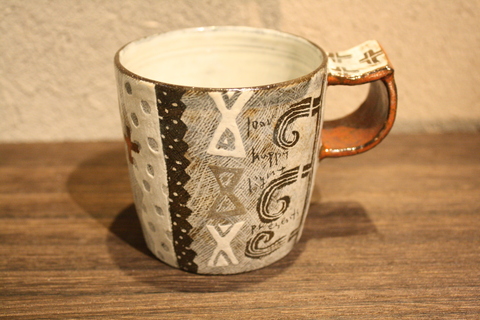 ウエダキヨアキ展 ドローイングと器_a0260022_1251943.jpg