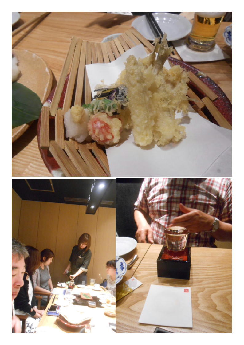 居酒屋シリーズ、今日は近大食堂で、「刺身(卒業証書)」をいただく。(株)カルチャーセンター_b0142232_03462063.jpg