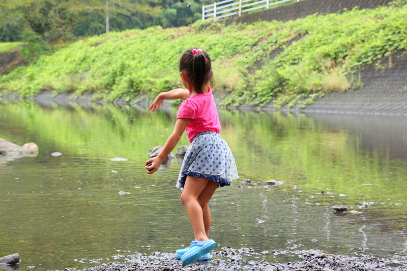 石投げ 暮らしの中で