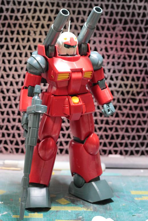 Mg Rx 77 2 ガンキャノン 製作記2 ヒマと余暇と休日の過ごし方
