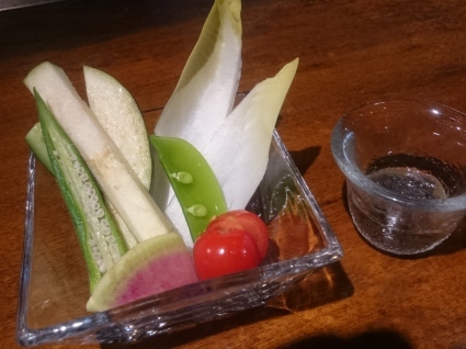 8/13 神戸牛ステーキ・有機野菜鉄板焼き 志ん @神戸三宮_b0042308_21162577.jpg