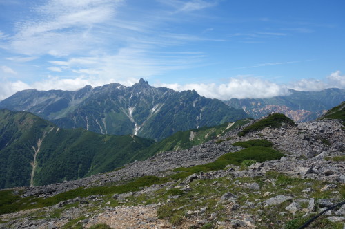 東鎌尾根～西岳～常念岳～蝶ヶ岳縦走_c0223019_15093494.jpg