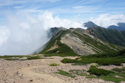 東鎌尾根～西岳～常念岳～蝶ヶ岳縦走_c0223019_15101672.jpg