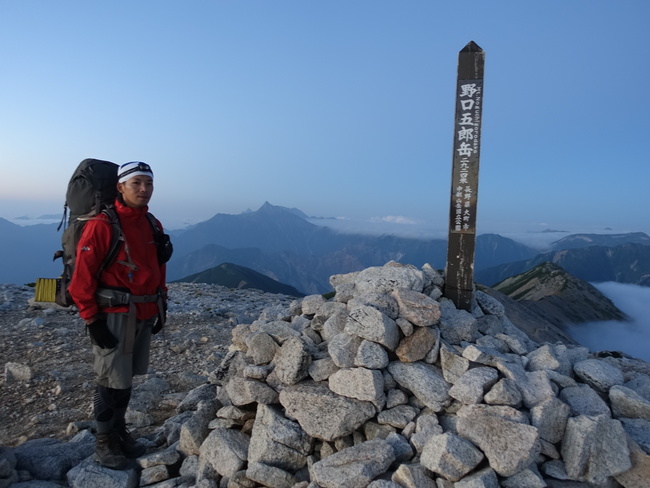 2016  夏山  野口五郎岳～水晶岳  ──後編──_e0187064_17355384.jpg