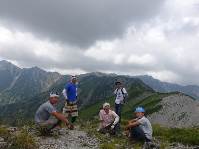 2016  夏山  野口五郎岳～水晶岳  ──後編──_e0187064_18343009.jpg