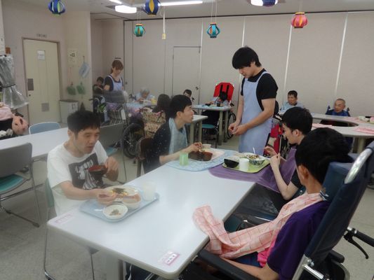 8/15 行事食~盆汁~_a0154110_08420824.jpg