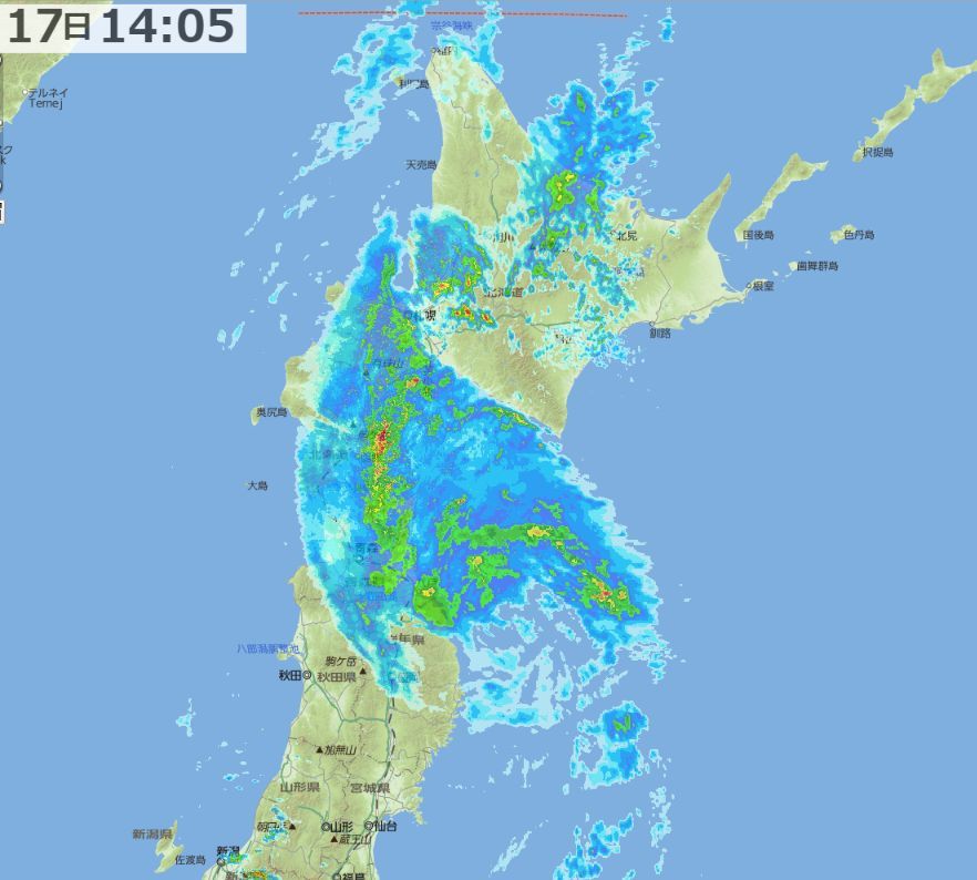 今年初の台風日本上陸はなんと北海道_c0025115_20213500.jpg