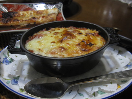 8月のお料理教室のレシピ作り&ポタジェの物で夕食_a0279743_8553877.jpg