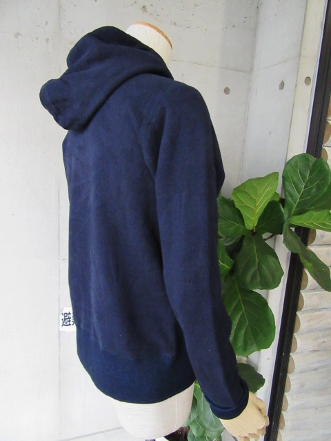 BIRVIN UNIFORM ･･･ Indigo SWEAT ZIP PARKA！★！_d0152280_13193080.jpg