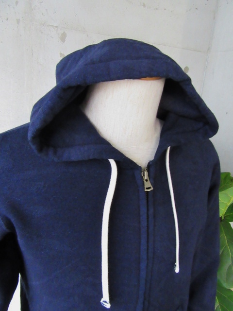 BIRVIN UNIFORM ･･･ Indigo SWEAT ZIP PARKA！★！_d0152280_1319522.jpg