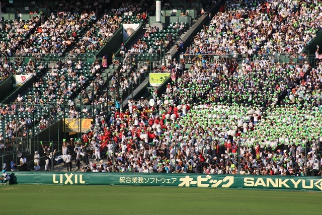 熱闘甲子園@甲子園夏の全国高校野球・・・熱闘甲子園熱戦が続く全国野球大会・・・秀岳館準決勝へ_d0181492_21325611.jpg