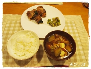 ささっと晩御飯_c0190707_20143768.jpg