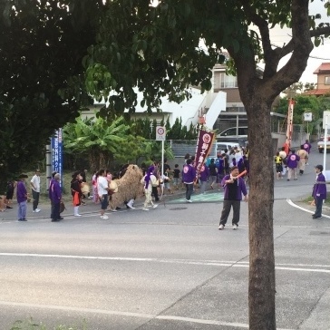 【お盆】うるま市江洲区青年会のエイサー_d0163307_15074013.jpeg