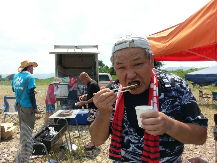 河原BBQ!_e0119723_00045376.jpg