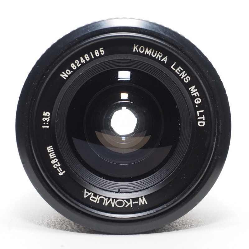 W-KOMURA f=28mm 1:3.5 マウントアダプターセット