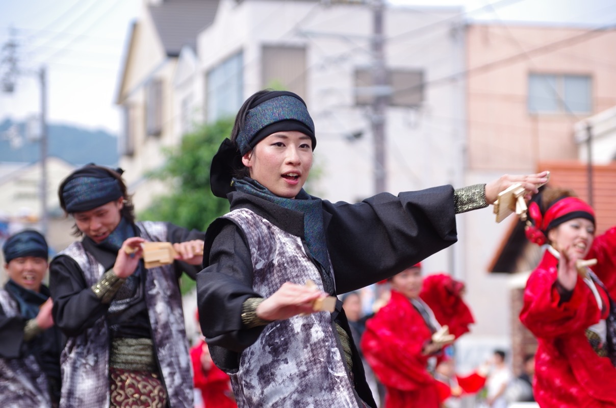 ２０１６銭形よさこい祭りその２２（華舞鬼蜂その２）_a0009554_23293419.jpg