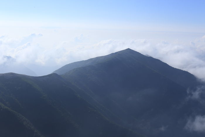 仙塩尾根　3日目　塩見岳～蝙蝠岳　160813_e0338862_21251795.jpg