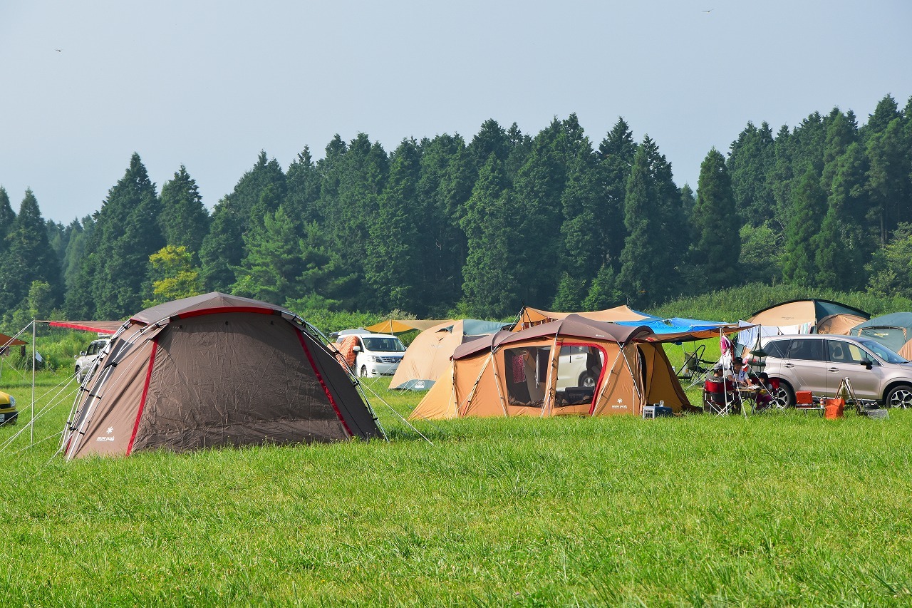 ボイボイキャンプ場 モーモーランド久住 今日はどこ行く