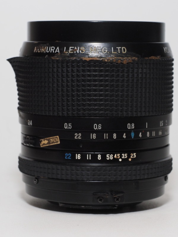 Komuraon 28mm F2.5 ヘリコイドアダプター : オールドレンズを Komuraon 28mm F2.5 ヘリコイドアダプター : オールドレンズを