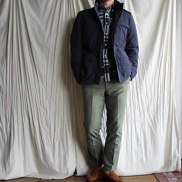 M.I.D.A(ミダ) M-65アウター(ダウンライナー) ネイビー M.I.D.A (ミダ