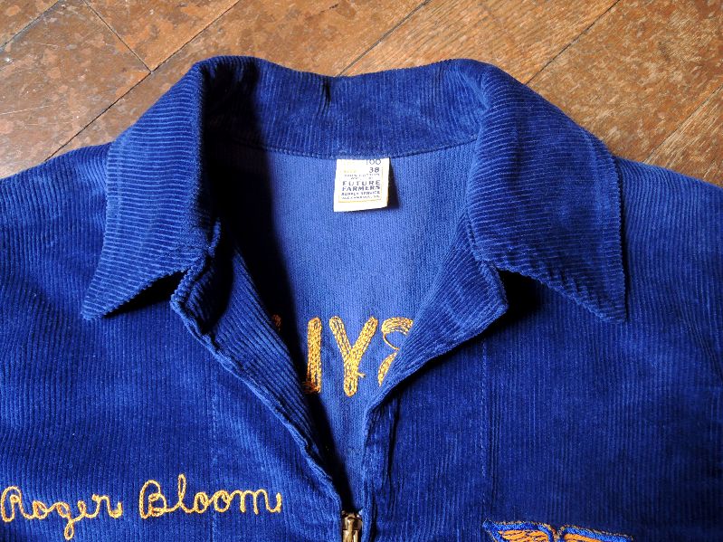 60s FFA ネイビー ジャケット サイズ40 Vintage ffa jacket with - Gem