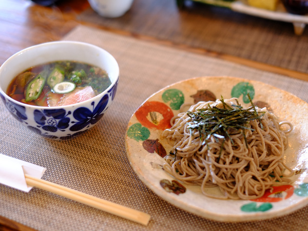 「島根 松江 馳走かへるの鴨汁蕎麦セットランチ」_a0000029_21494593.jpg