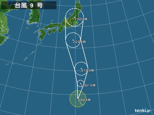 今年は台風の発生が遅かったが・・・_d0170835_6431938.jpg