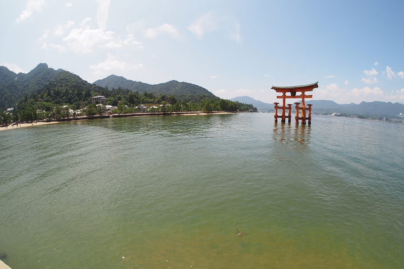 ◆厳島神社@宮島 Fish eye SNAP_b0008655_10512705.jpg