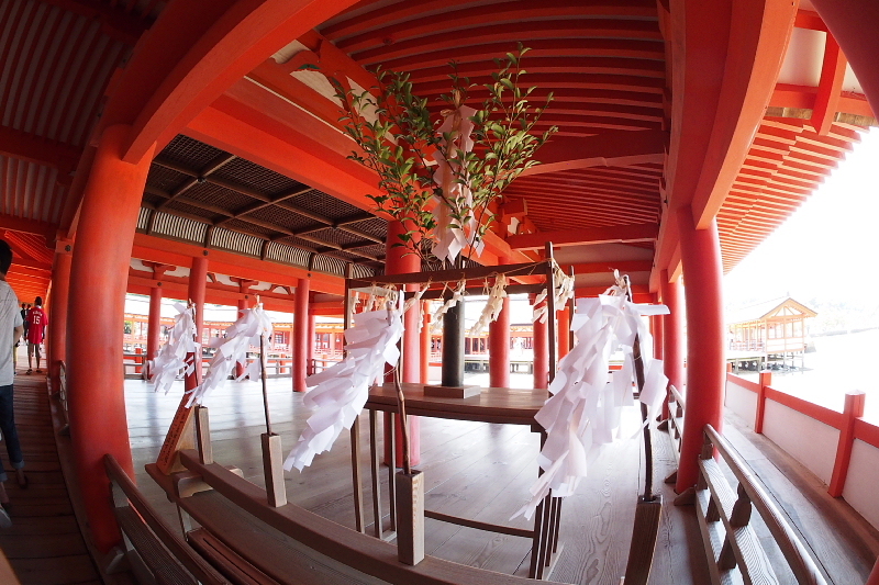 ◆厳島神社@宮島 Fish eye SNAP_b0008655_10520324.jpg