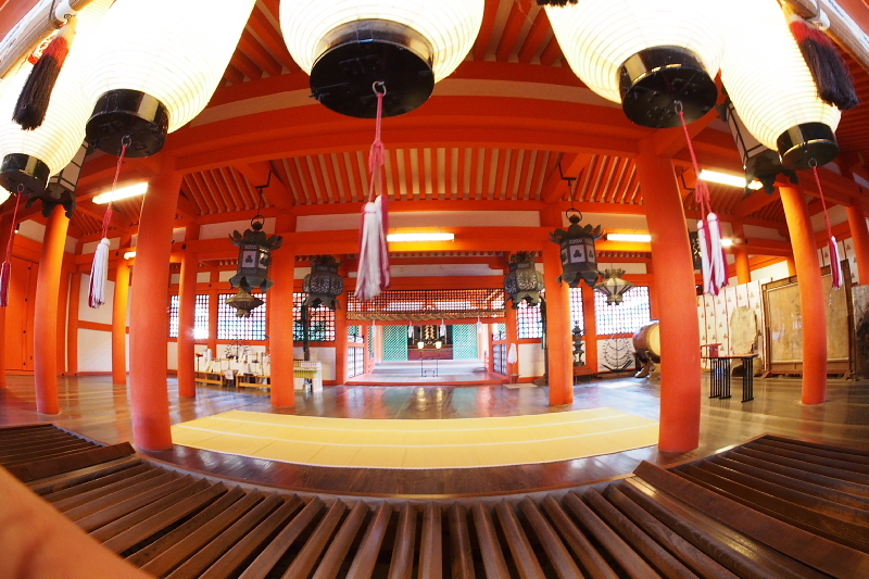 ◆厳島神社@宮島 Fish eye SNAP_b0008655_10522199.jpg
