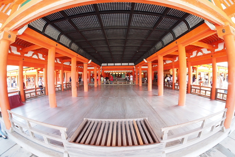 ◆厳島神社@宮島 Fish eye SNAP_b0008655_10522453.jpg