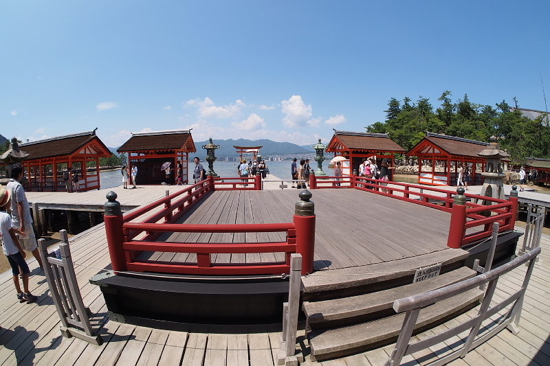 ◆厳島神社＠宮島　Fish eye SNAP_b0008655_10522756.jpg