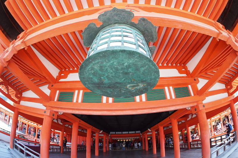 ◆厳島神社@宮島 Fish eye SNAP_b0008655_10522941.jpg