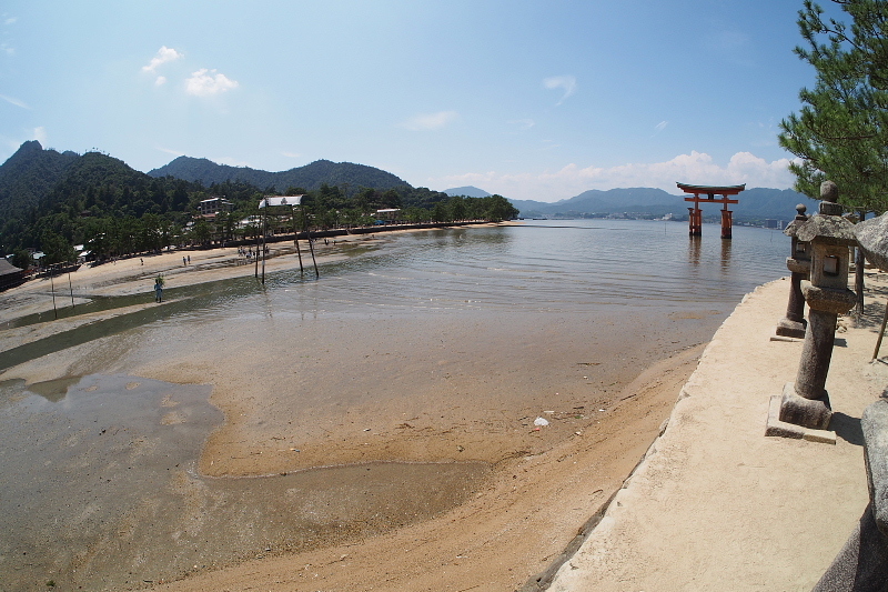 ◆厳島神社@宮島 Fish eye SNAP_b0008655_10531133.jpg