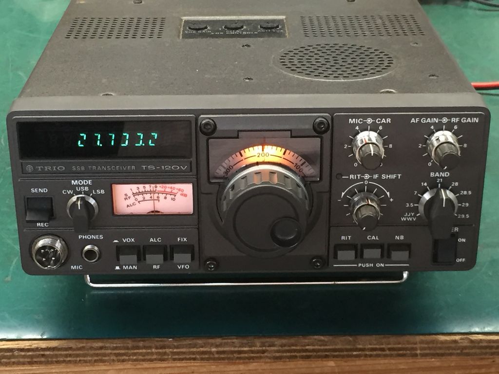 TRIO TS-120Vの修理 その1 : マニアックな無線とラジオ