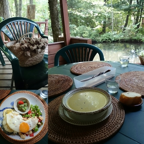 カフェという名前のカフェ 北軽井沢 Kafe のランチ ぴきょログ 軽井沢でぐーたら生活