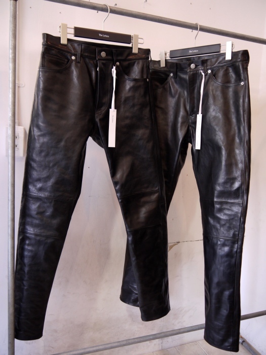 The Letters ホースハイドレザーパンツ　サイズM The Letters : 5Pocket Leather Slim Pant いよいよ入荷 : BIRTH DAY