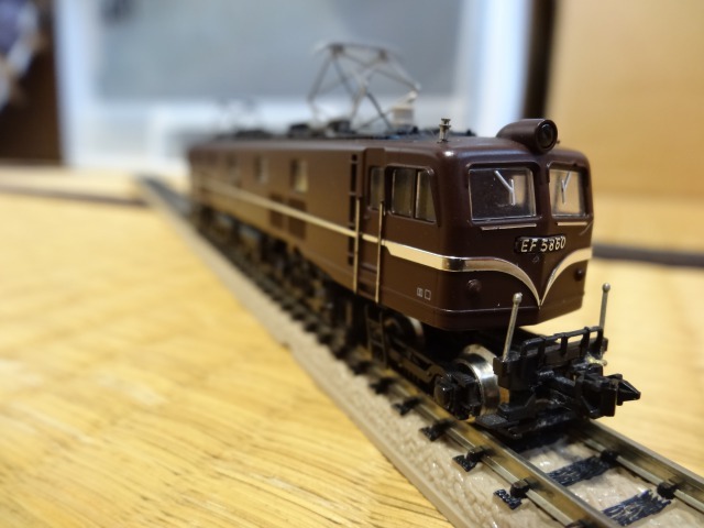 TOMIXのEF58お召 : 燕雀鉄道白津機関区活動日誌 TOMIXのEF58お召 : 燕雀鉄道白津機関区活動日誌
