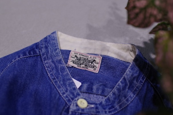 \"Euro Levi\'s\" Pull-over Denim Shirt_d0257333_18402752.jpg