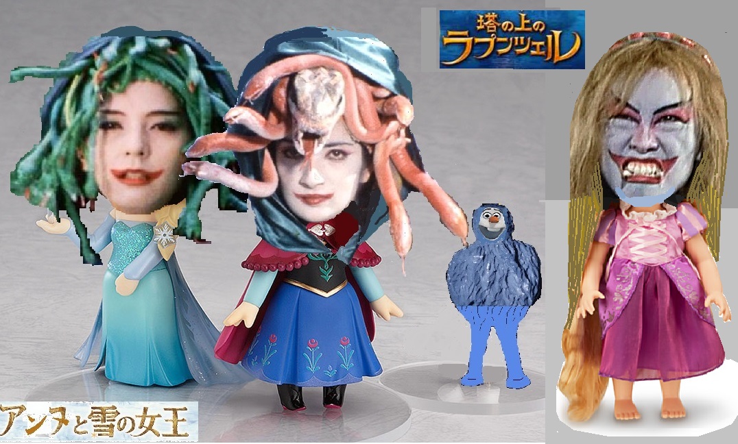 塔の上のラプンツェル オリジナルの怪獣怪人