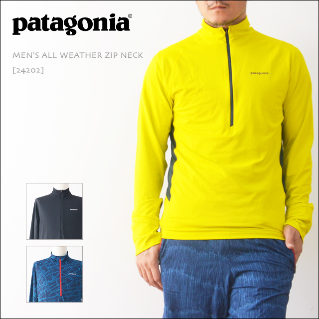 【再入荷】patagonia [パタゴニア正規代理店] MEN\'S ALL WEATHER ZIP NECK [24202] MEN\'S_f0051306_18005370.jpg