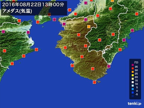 新宮市全国１位　最高気温３８.４℃　_f0299108_1227359.jpg