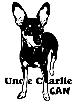 犬のイラストtシャツ ミニチュアピンシャー Uncle Charlie Collection